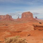 Director John Ford shot many scenes at this location, Monument Valley, Utah